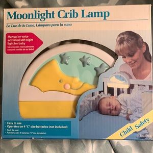 Moonlight Crib Lamp new in box by Child Safety